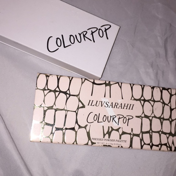 GORGEOUS 💄💋COLORPOP iluvsarahii palette chic-y - Picture 3 of 3
